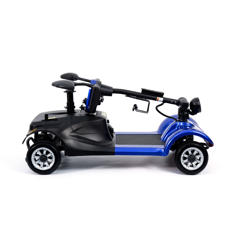YL-08S Heavy-Duty 4 Wheel Folding Mobility Scooter with 12°Climbing Capacity