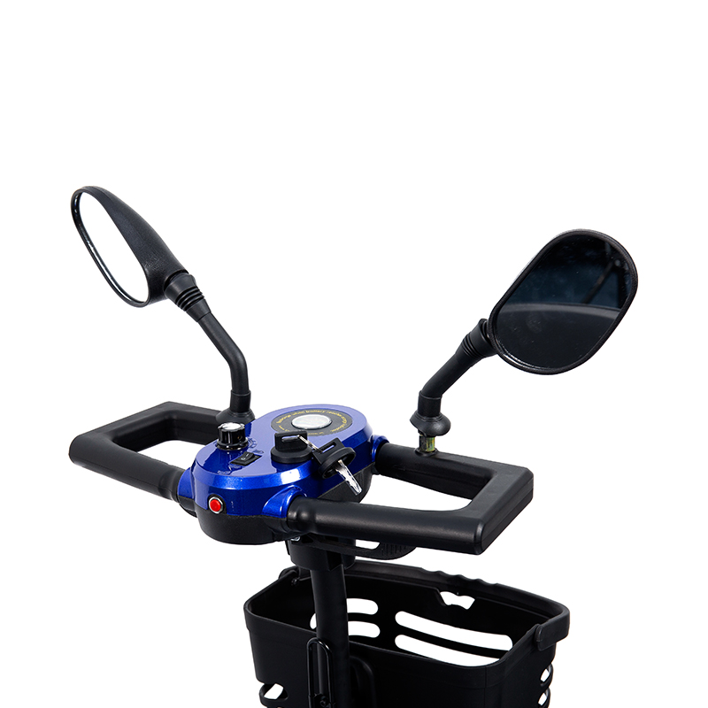 YL-08S Heavy-Duty 4 Wheel Folding Mobility Scooter with 12°Climbing Capacity