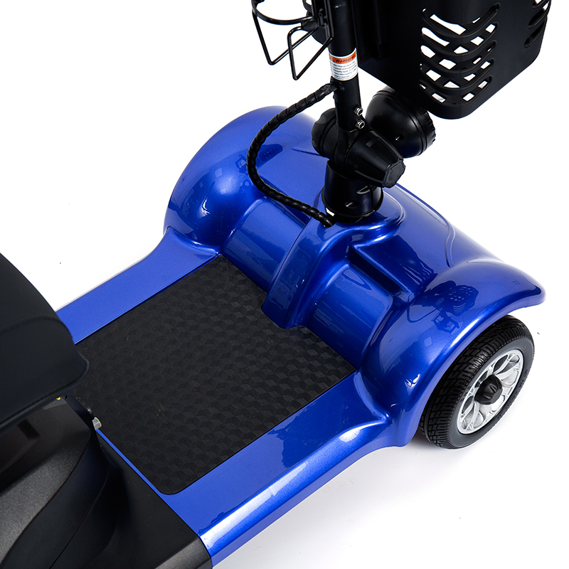 YL-08S Heavy-Duty 4 Wheel Folding Mobility Scooter with 12°Climbing Capacity
