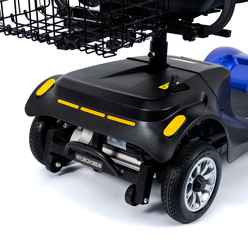 YL-08S Heavy-Duty 4 Wheel Folding Mobility Scooter with 12°Climbing Capacity