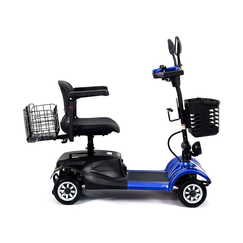 YL-08S Heavy-Duty 4 Wheel Folding Mobility Scooter with 12°Climbing Capacity