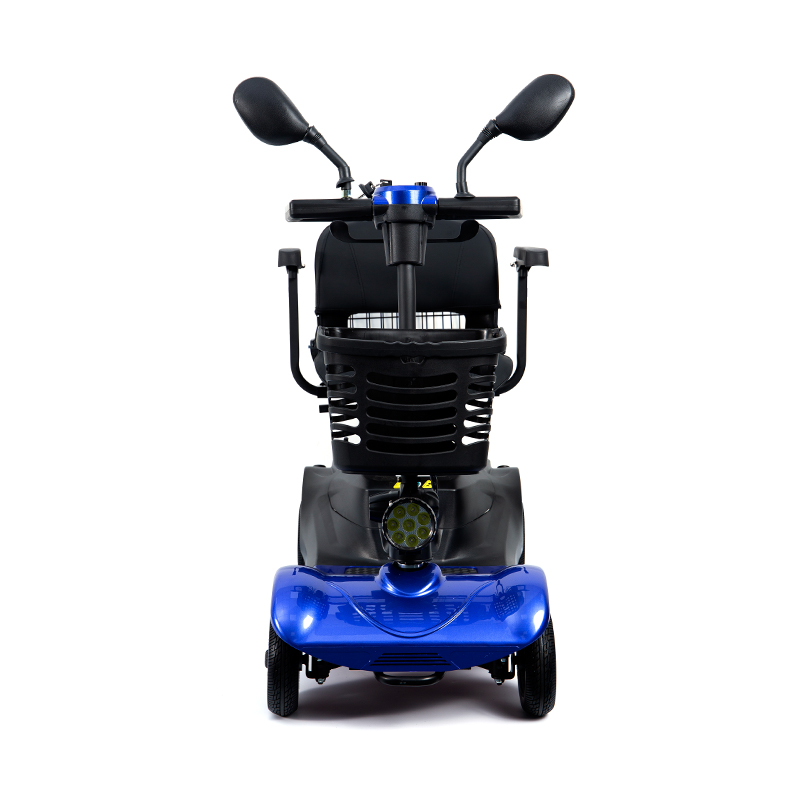 YL-08S Heavy-Duty 4 Wheel Folding Mobility Scooter with 12°Climbing Capacity