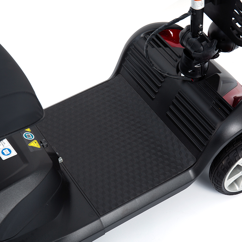 YL-07 4 Wheel Travel Foldable Electric Powered Mobility Scooter with Basket
