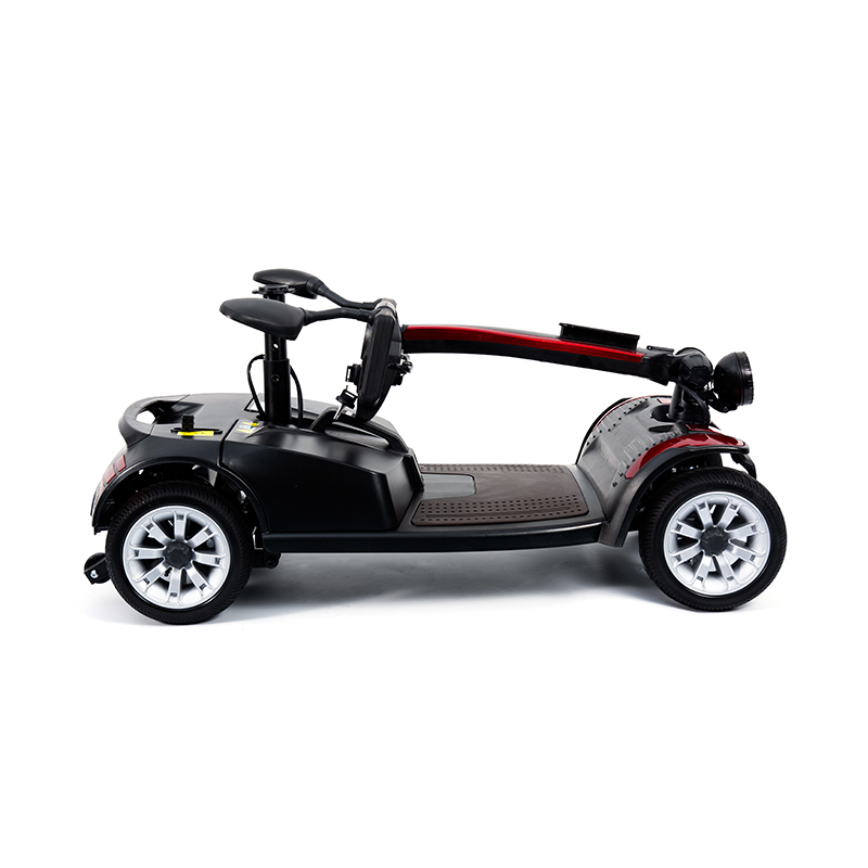 YL-01S 4 Wheel Portable Folding Motorized Mobility Scooter for Elderly
