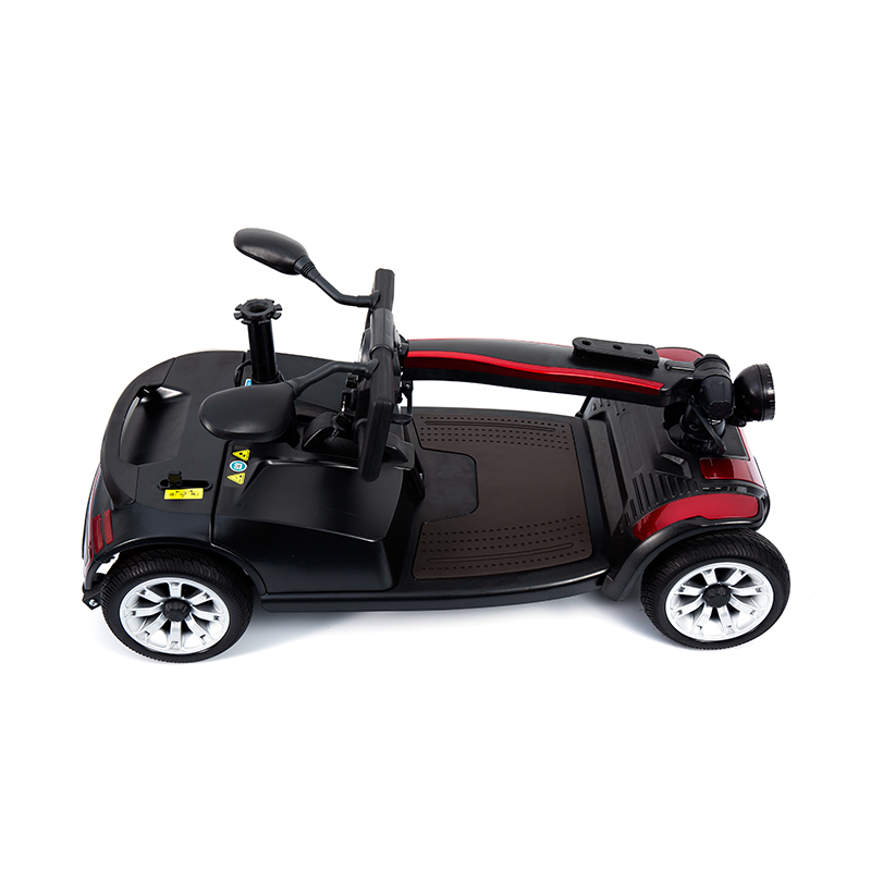 YL-01S 4 Wheel Portable Folding Motorized Mobility Scooter for Elderly