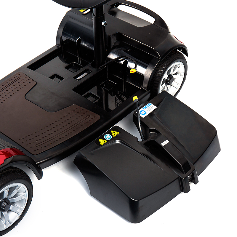 YL-01S 4 Wheel Portable Folding Motorized Mobility Scooter for Elderly