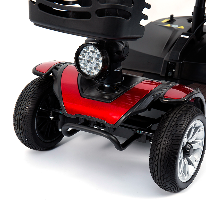 YL-01S 4 Wheel Portable Folding Motorized Mobility Scooter for Elderly