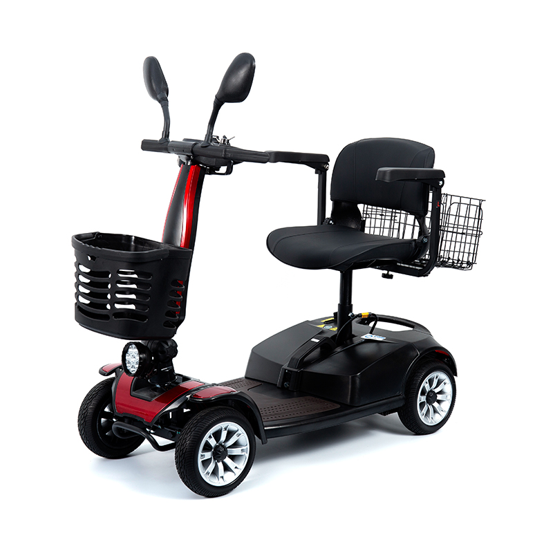 YL-01S 4 Wheel Portable Folding Motorized Mobility Scooter for Elderly