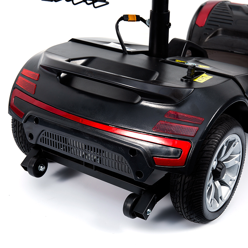 YL-01S 4 Wheel Portable Folding Motorized Mobility Scooter for Elderly