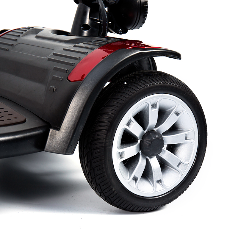 YL-01S 4 Wheel Portable Folding Motorized Mobility Scooter for Elderly