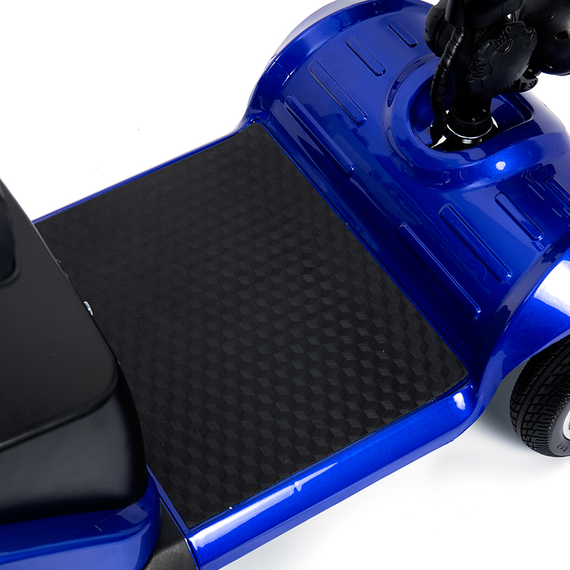 YL-09B Folding 4-Wheel Lightweight Mobility Scooter with Basket