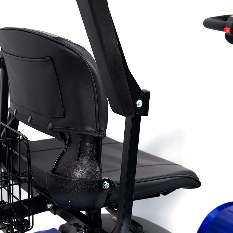 YL-09B Folding 4-Wheel Lightweight Mobility Scooter with Basket