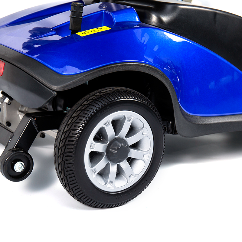 YL-09B Folding 4-Wheel Lightweight Mobility Scooter with Basket