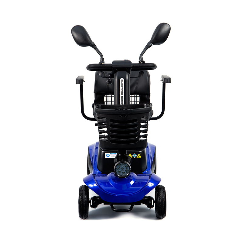 YL-09B Folding 4-Wheel Lightweight Mobility Scooter with Basket