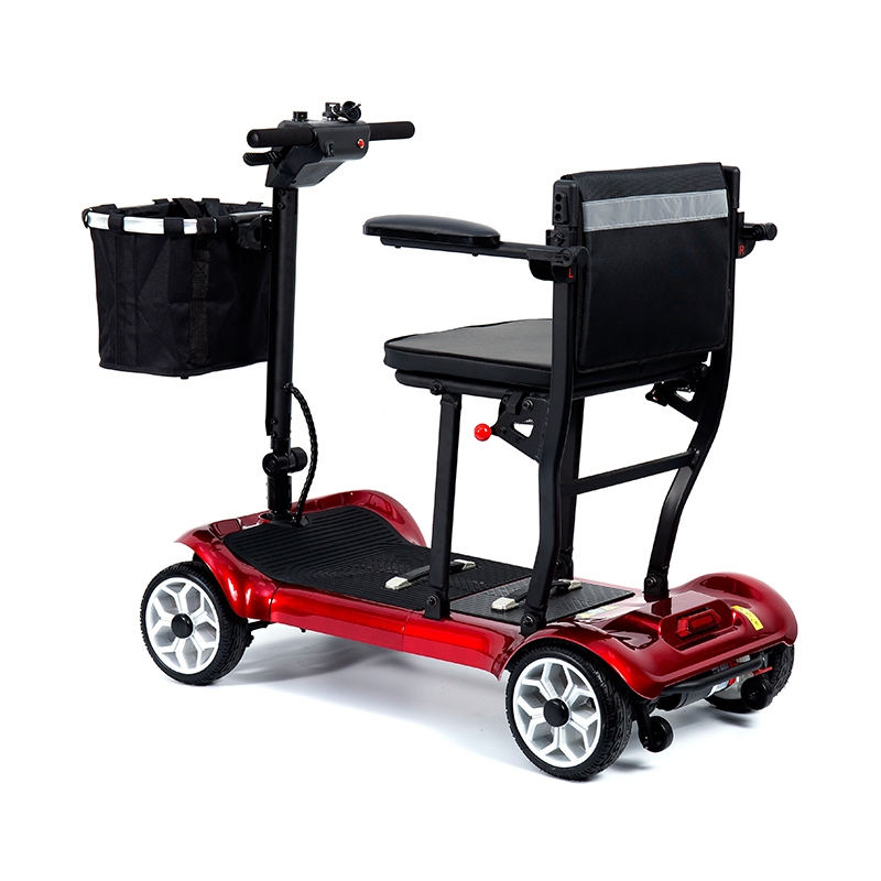 YL-985 4 Wheels Folding Battery Powered Electric Transportation Scooter