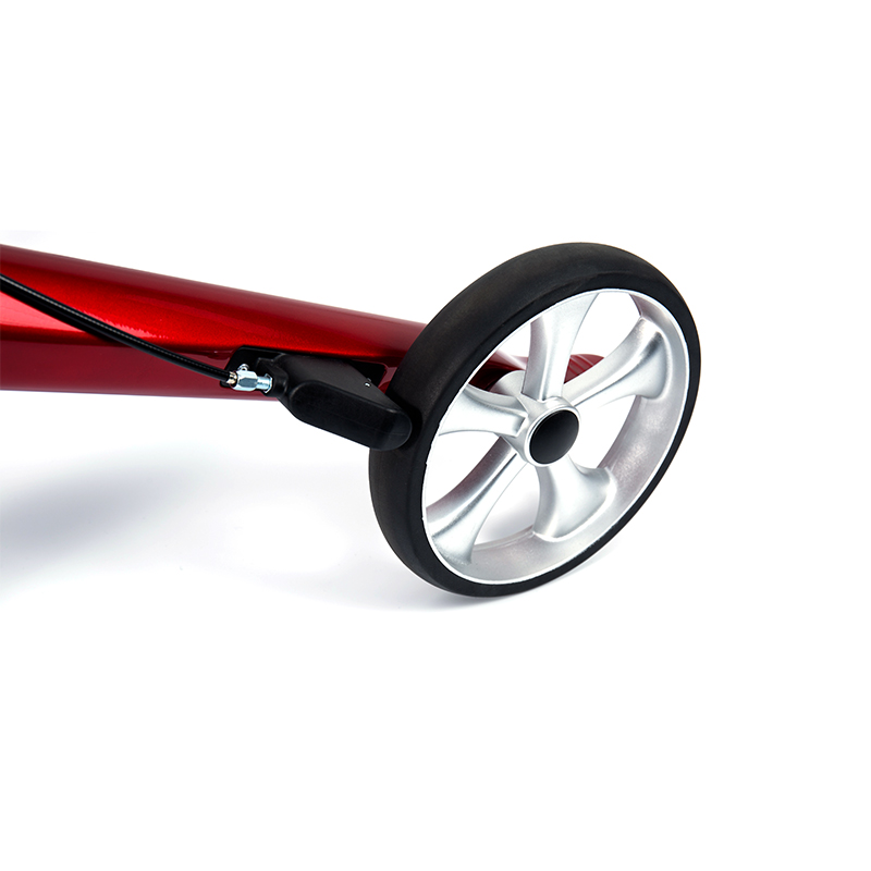 HES-R306 Lightweight Rollator  – Foldable, TPR Wheels, Adjustable, 150kg Weight Capacity