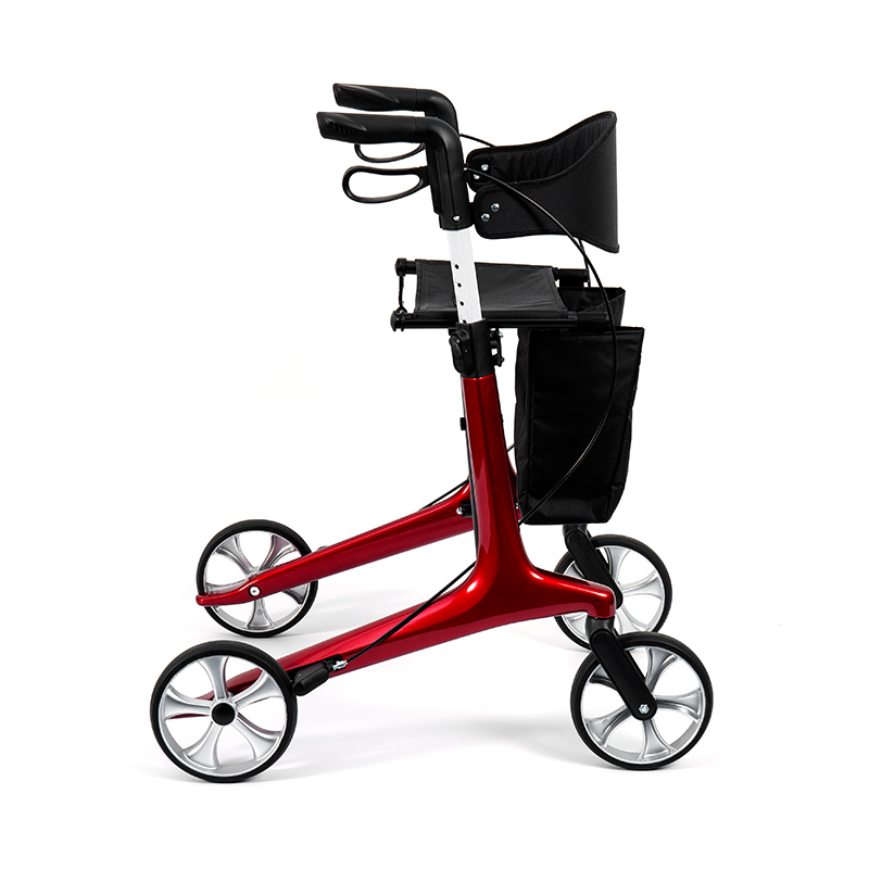 HES-R306 Lightweight Rollator  – Foldable, TPR Wheels, Adjustable, 150kg Weight Capacity