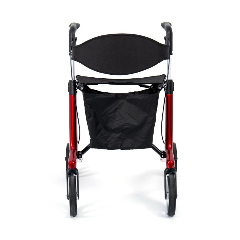 HES-R306 Lightweight Rollator  – Foldable, TPR Wheels, Adjustable, 150kg Weight Capacity