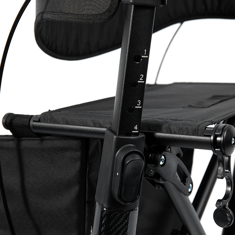 HES-R321 Premium Carbon Fiber Rollator 