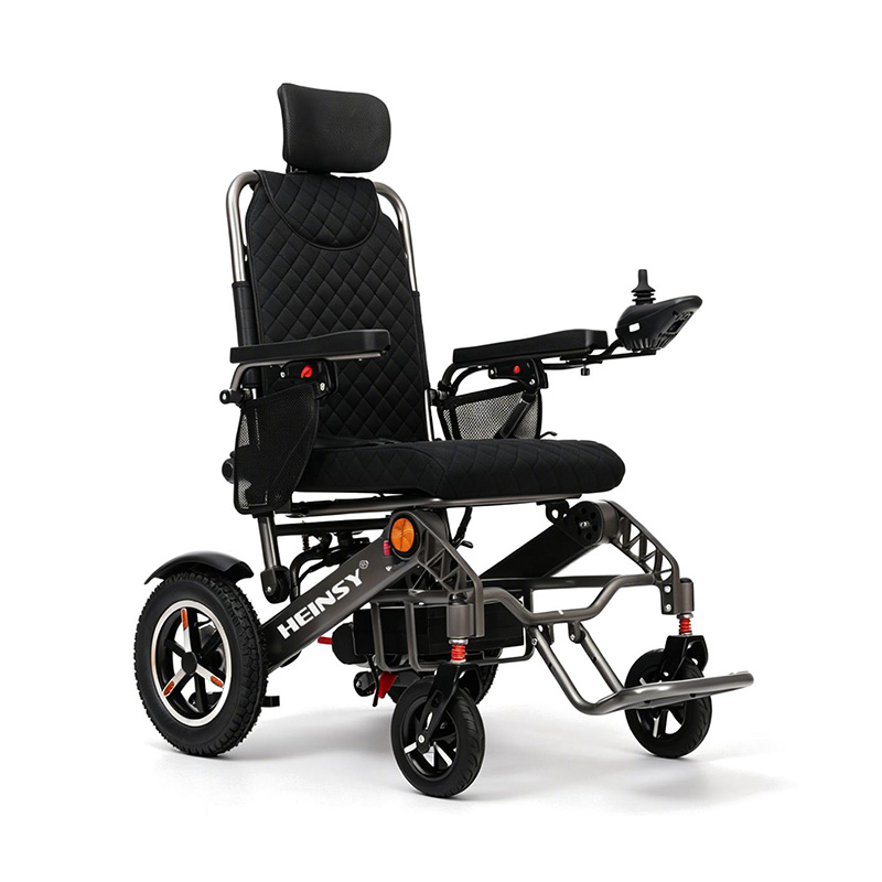 F20B Portable Carbon Fiber Electric Wheelchair with Flip-up Armrests