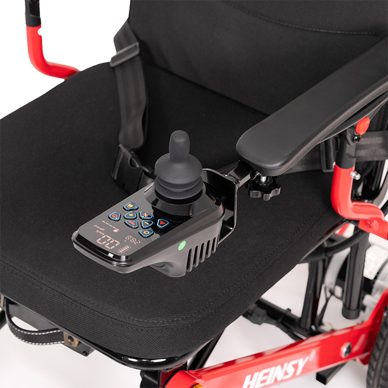 F10 Folding Carbon Fiber Power Wheelchair with Advanced Magnesium Wheels