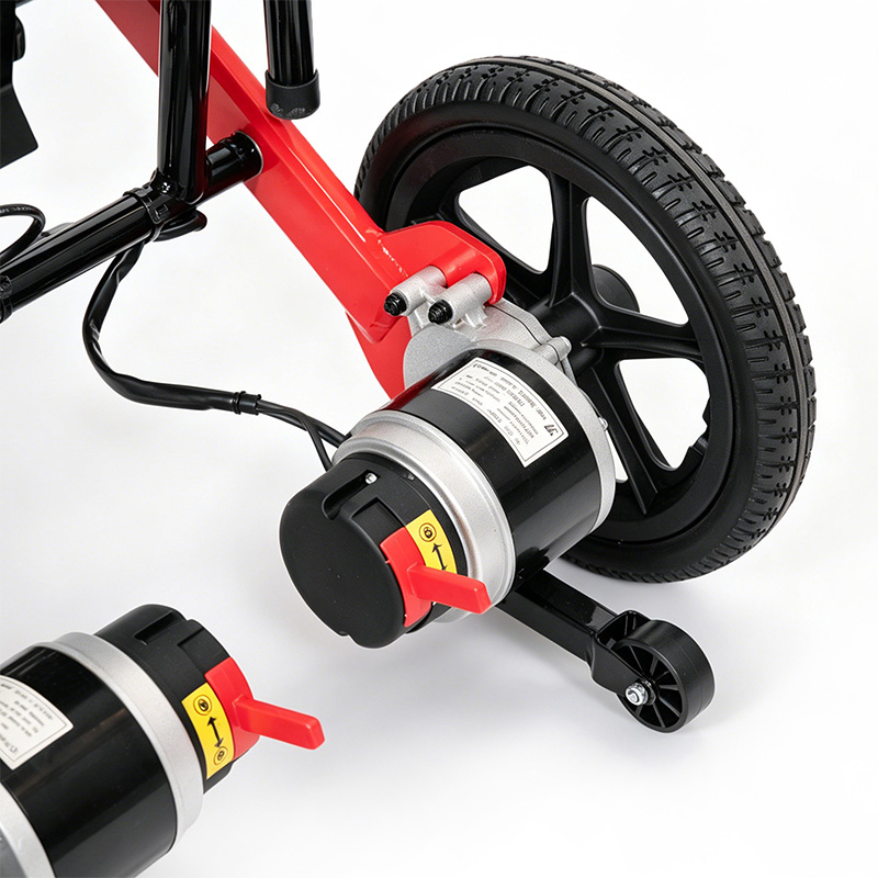 F10 Folding Carbon Fiber Power Wheelchair with Advanced Magnesium Wheels
