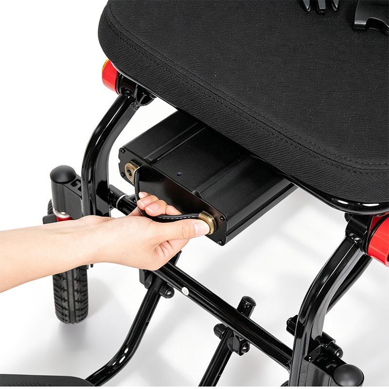 F10 Folding Carbon Fiber Power Wheelchair with Advanced Magnesium Wheels