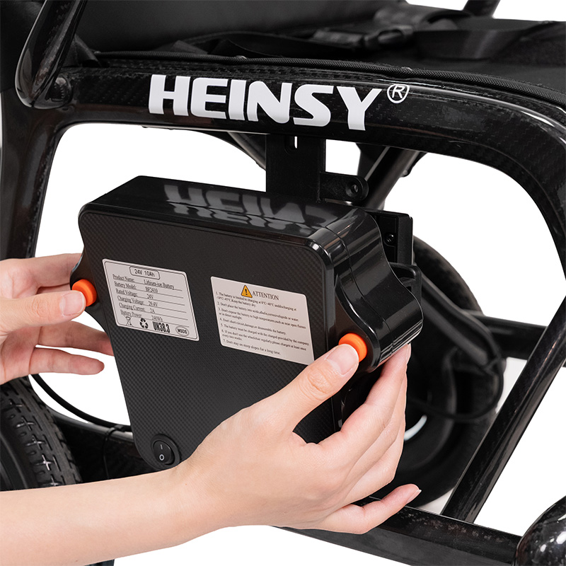 YL-609T Carbon Fiber Electric Wheelchair with Brushless Controller