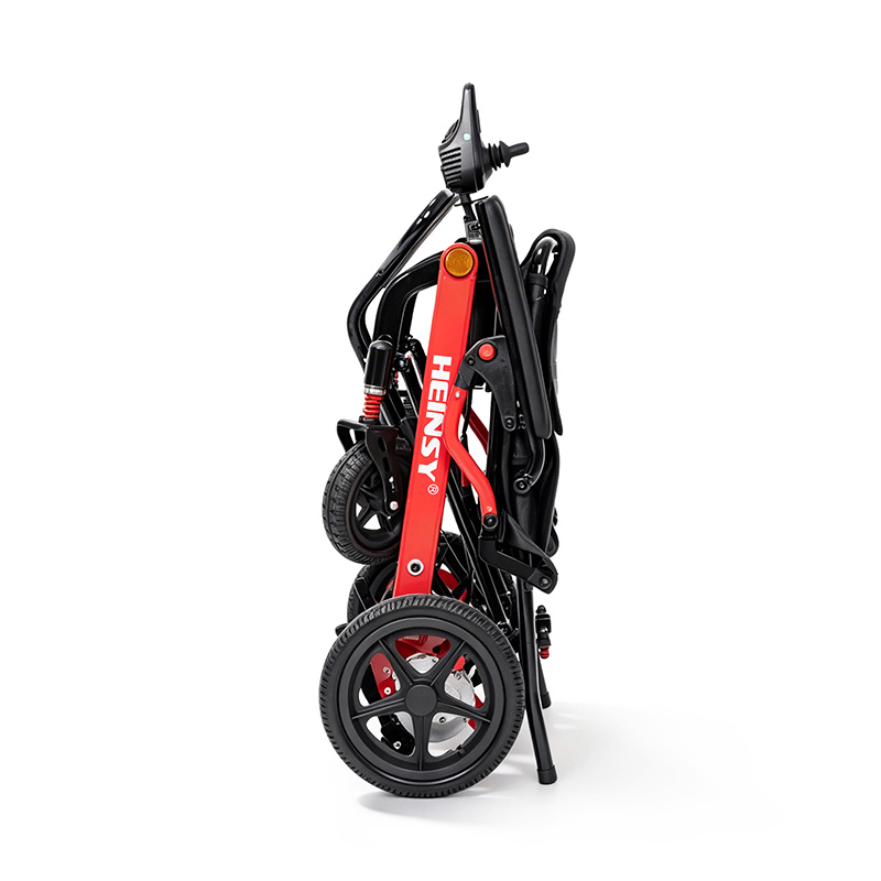 F10 Folding Carbon Fiber Power Wheelchair with Advanced Magnesium Wheels