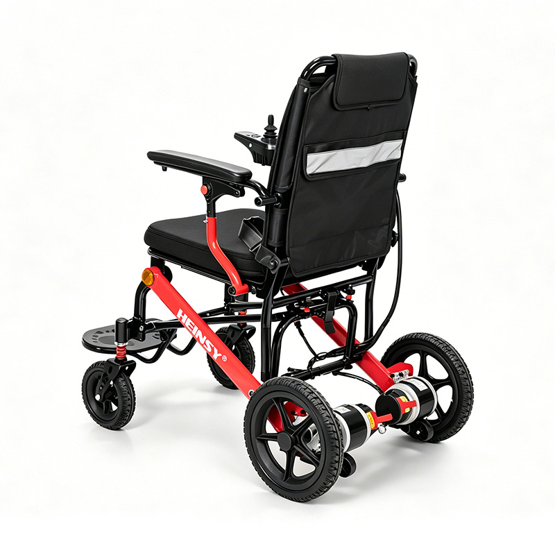 F10 Folding Carbon Fiber Power Wheelchair with Advanced Magnesium Wheels