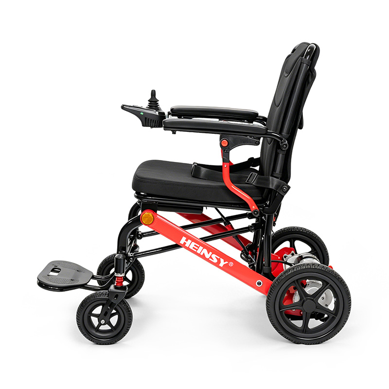 F10 Folding Carbon Fiber Power Wheelchair with Advanced Magnesium Wheels