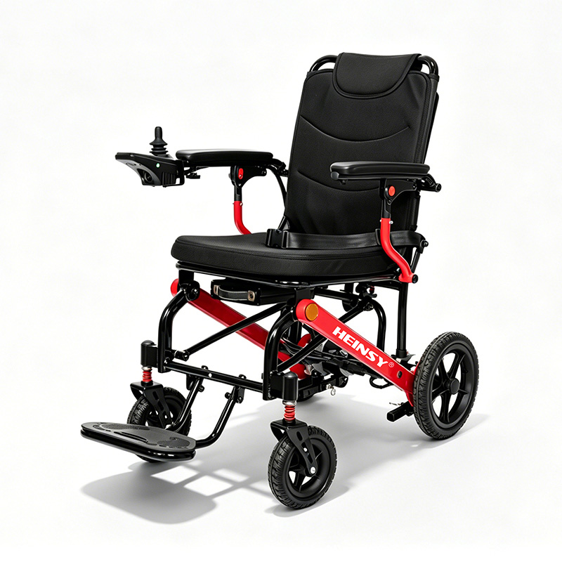 F10 Folding Carbon Fiber Power Wheelchair with Advanced Magnesium Wheels